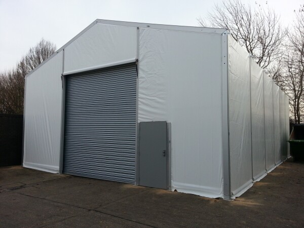 Temporary warehouse structure